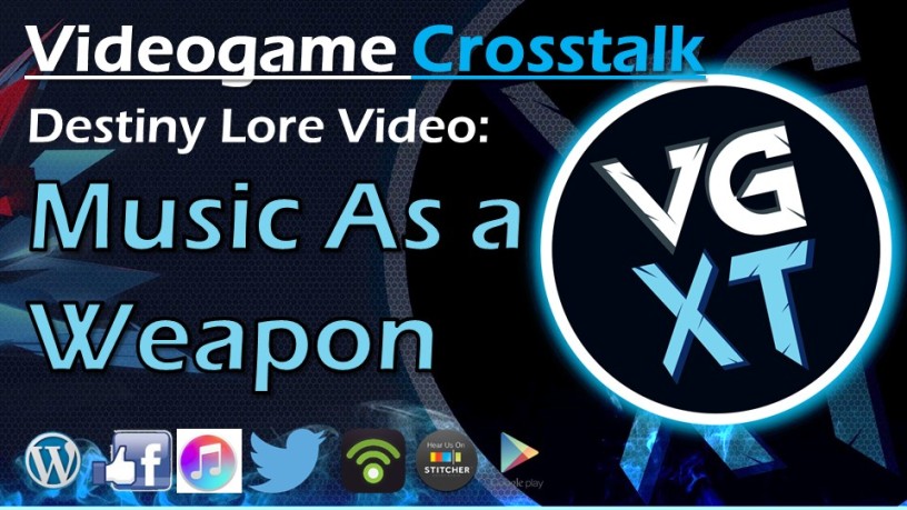 Destiny Lore Video Music As A Weapon Videogame Crosstalk